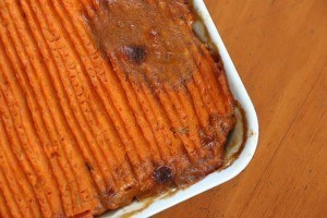 Vegetarian Shepherd's Pie Sweet potato